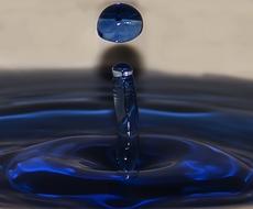 Drop Of Water Drip Close Up