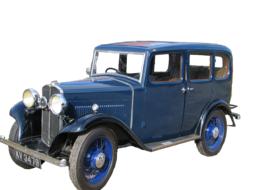 isolated oldtimer auto old museum