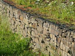 Gambione Wall Wire Stone