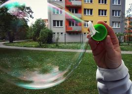 Bubble Blower Hand