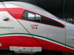 high-speed train cabin