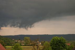 Rain Front Clouds Weather landscape