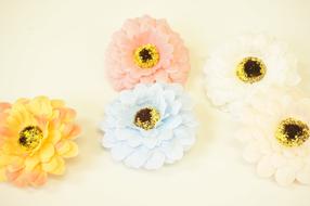 Flowers Artificial Orange