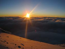 Kilimanjaro Africa Sunsett