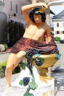 god of Wine Bacchus Sculpture