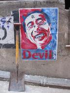 Poster Devil Wall art