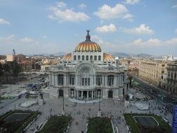 Fine Arts Palace in Mexico