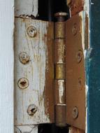 Old Door Hinge