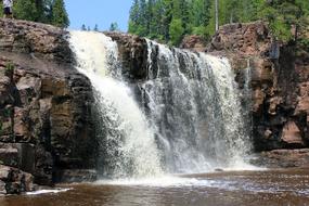 Gooseberry Falls Waterfalls Usa