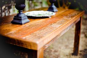 Table Rustic Wooden