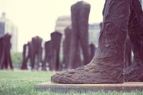 Agora Feet Statues Big