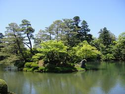 Kenrokuen Park Jin Ze Japan