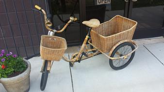 Tricycle Bike Basket