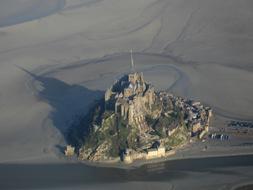 Mont-St-Michel Normandy historic castle