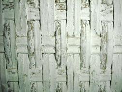 Webbing Bamboo Wall