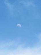 Moon Day Sky