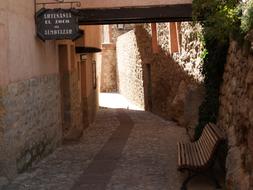 AlbarracÃ­n Lane Medieval