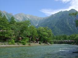 Kamikochi Kappa Bridge Azusa