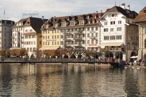 Switzerland Lucerne Bridge