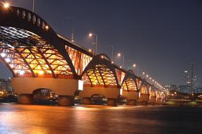 Night View Seongsan Bridge