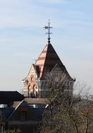 Weather Vane Tower Roof