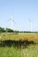 Wind Turbines Farmland