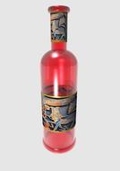 label on a red wine bottle