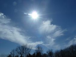 Sky Sun Clouds