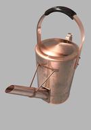 watering can gardening metal copper