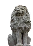 Lion Portrait Sculpture