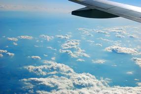 Aerial View of sky Clouds Top