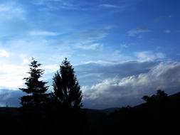 Blue Sky Backlighting