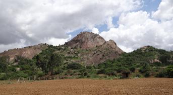 Hillock Rock Granite Deccan