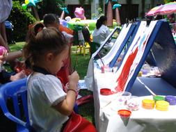 Easels Paint Entertain