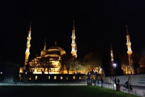 Mosque Night Lights