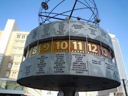 Berlin World Clock Alexanderplatz