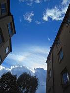 Facade Blue Sky Cloud