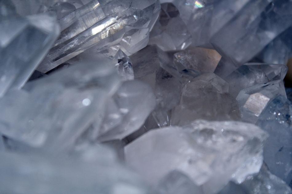 White Crystals Sharp
