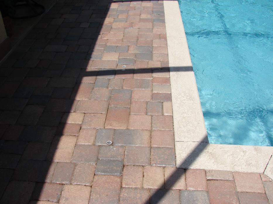Brick Paver Pool Water Swimming