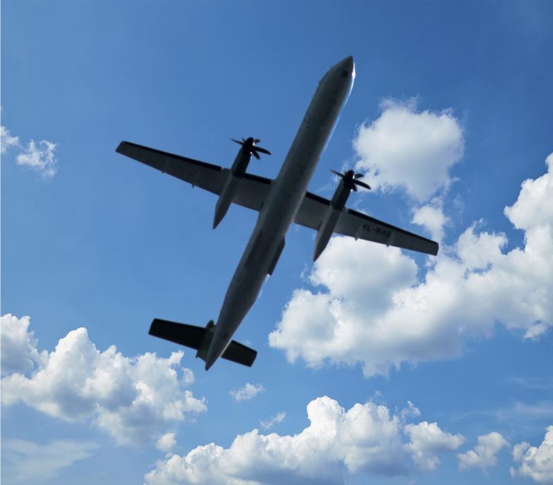 Aircraft Propeller Flying