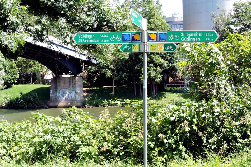 Saarbrücken Cycling Route