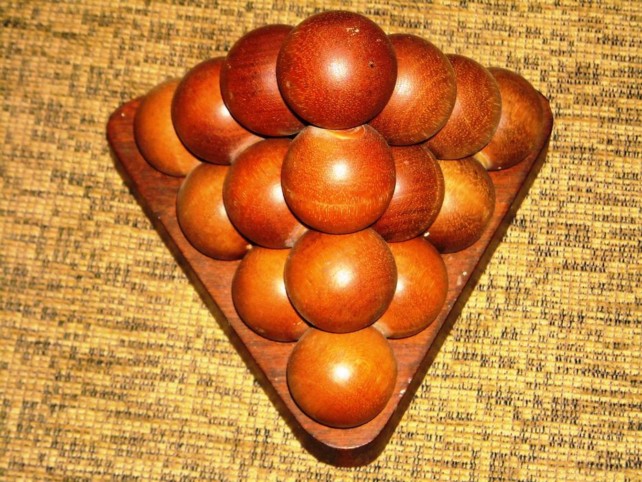 Wooden Round Ornament