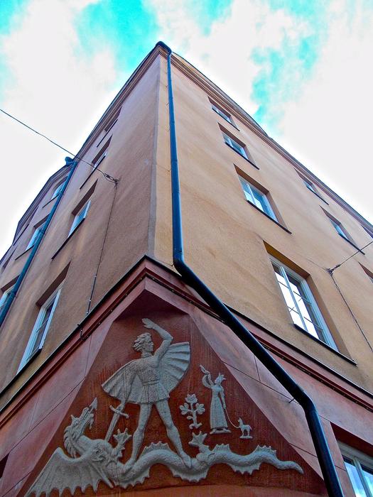 Facade Structure Björngårdsgatan
