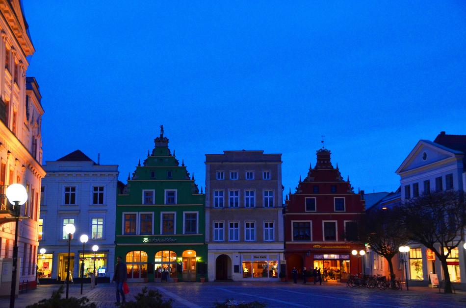 Market GÃ¼strow Mecklenburg