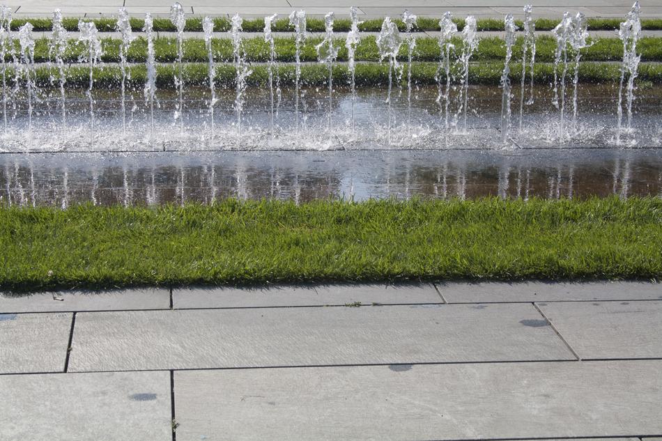 Water Feature Jet in park