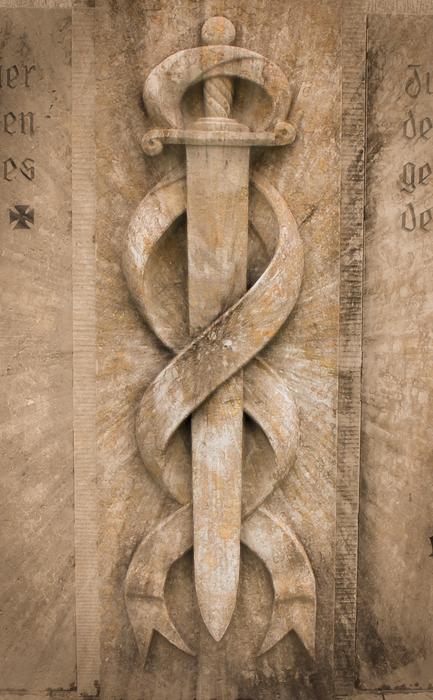Relief Sword Stone