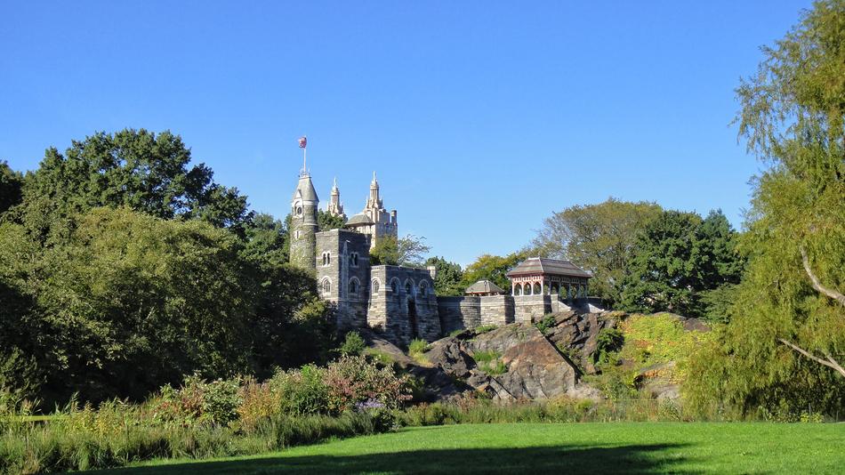 New York Central Park Castle