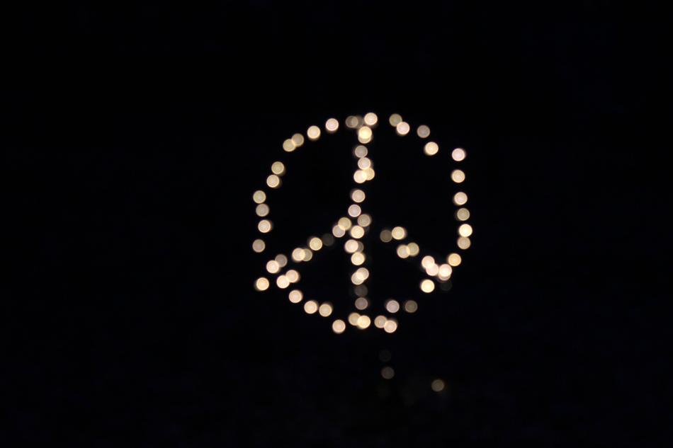 Peace Lights Bokeh