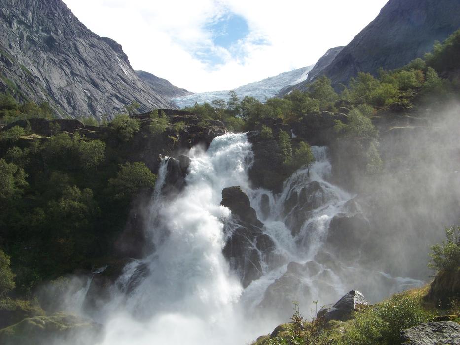 Glacier Waterfall