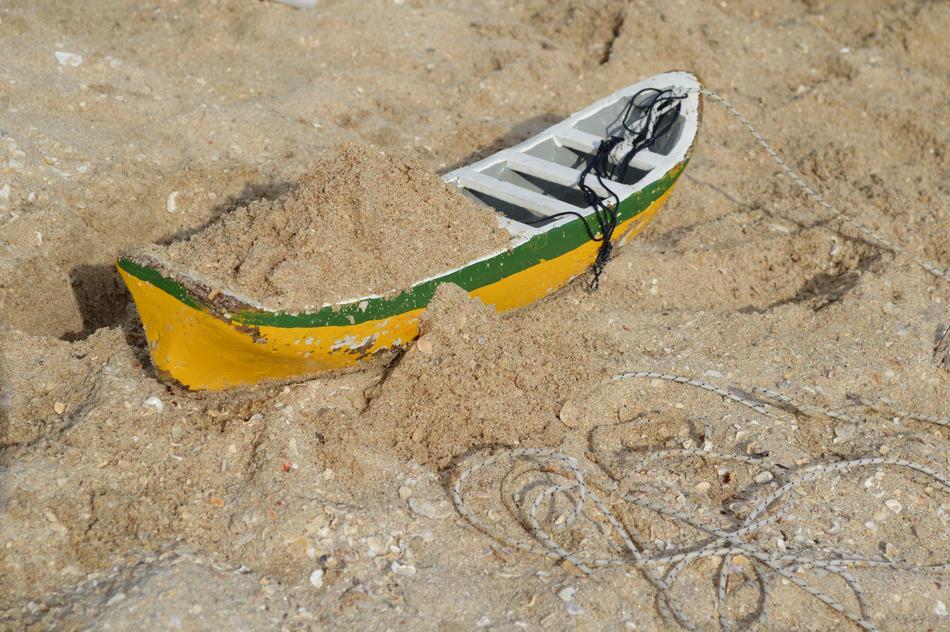 Toy Sand Boat